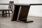 Holsworthy Espresso Dining Table For Discount