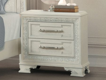 Stella Mia Creamy White Nightstand Online