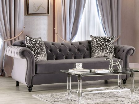 Antoinette Gray Sofa Online Hot Sale