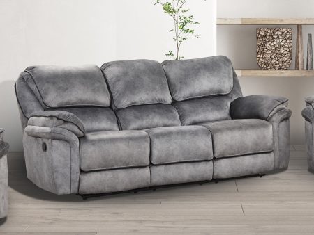 Themis Gray Manual Sofa Hot on Sale