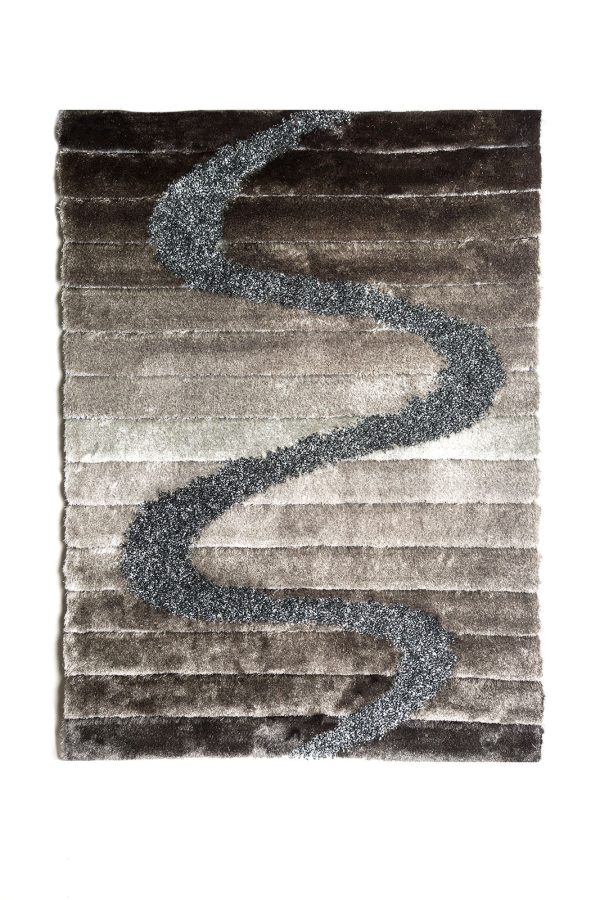 Vancouver Gray 5  X 7  Gray Area Rug Hot on Sale