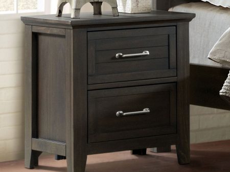 Alaina Walnut Night Stand For Cheap