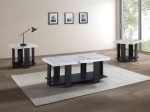 Boris Faux Marble 3-Piece Coffee Table Set Cheap