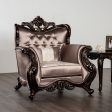 Albacete Dark Cherry Brown Chair Supply