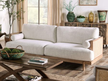 Alesund Light Oak Beige Sofa on Sale