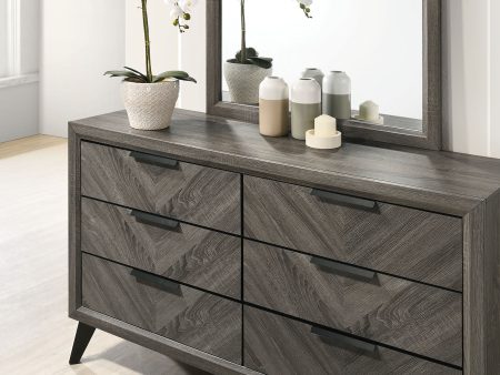 Vagan Gray Dresser Cheap