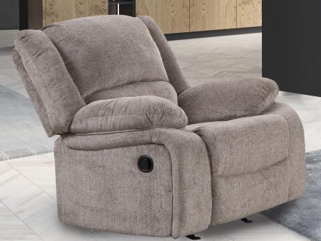 Cosimo Mocha Manual Recliner Online Hot Sale