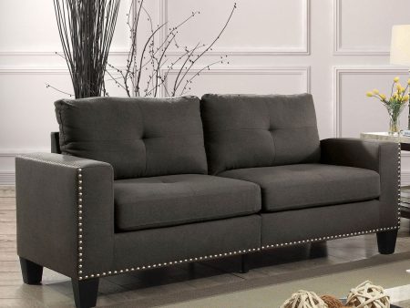 Attwell Gray Sofa Hot on Sale