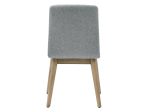 Vida Upholstered Side Chair, Gray Online Sale