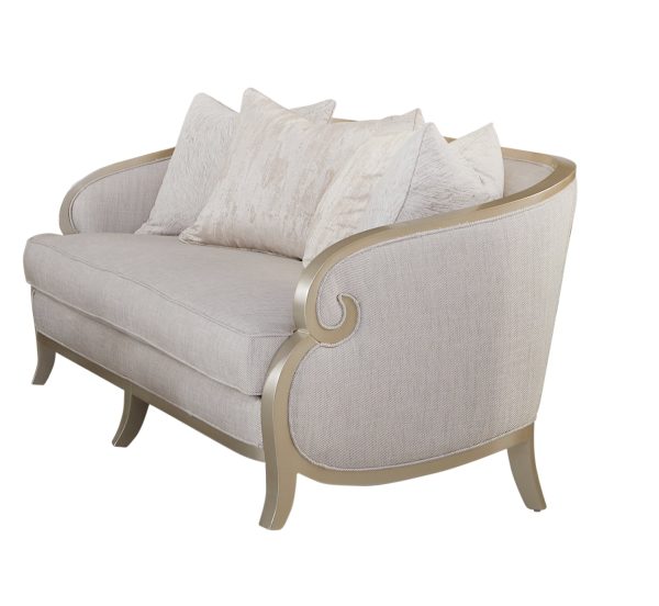 Alexandra Ivory Chair Hot on Sale