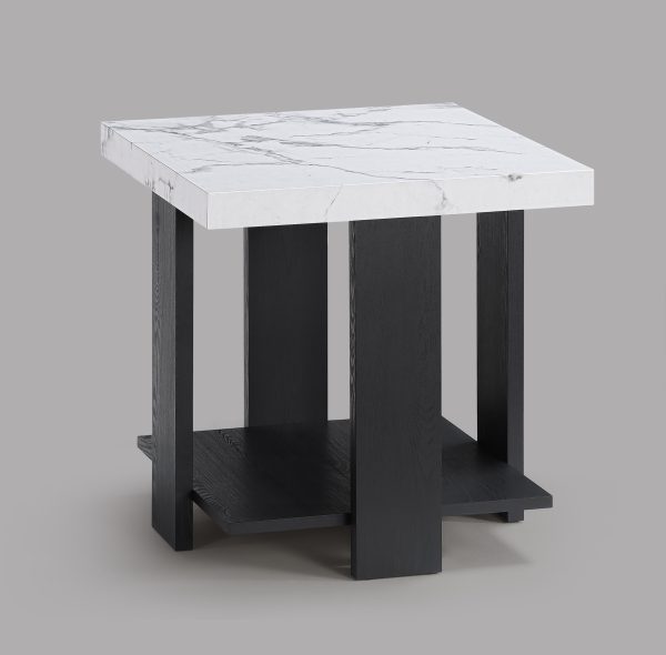 Boris Faux Marble 3-Piece Coffee Table Set Cheap