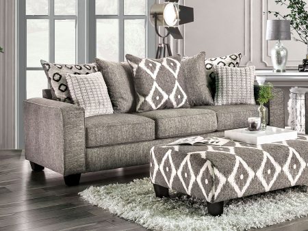 Basie Gray Sofa For Cheap