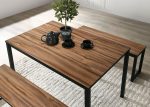 Tripoli Walnut Black 3 Pc. Dining Set For Sale