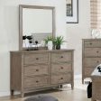 Vevey Wire-Brushed Warm Gray Dresser Cheap