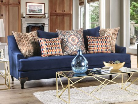 Sisseton Navy Sofa Online now