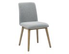 Vida Upholstered Side Chair, Gray Online Sale