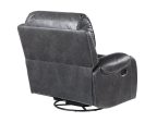 Keily Manual Swivel Glider Recliner, Grey Online Hot Sale