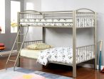 Lovia Metallic Gold Twin Twin Bunk Bed For Cheap