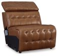 Temmpton Chocolate Armless Chair Online Sale