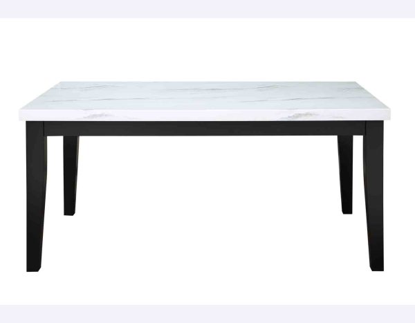 Sterling 66-inch Faux-Marble Dining Table For Discount