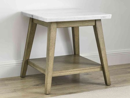 Vida Marble Top End Table Online Sale