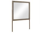 Sonoma 44″ Framed Mirror, Cocoa Gray Oak Finish With Mounting Brackets Online now