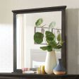 Alaina Walnut Mirror For Discount