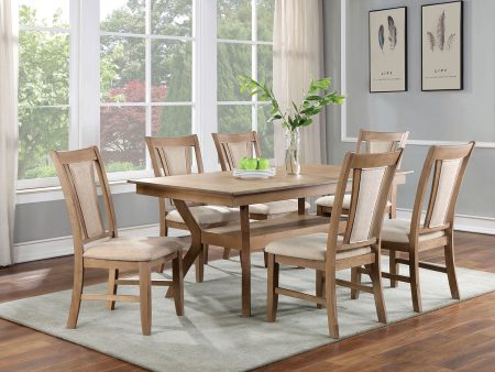 Upminster Natural Tone Dining Table For Cheap