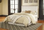 Willowton Queen Full Panel Headboard Bed with Mirrored Dresser and 2 Nightstands in Whitewash Sale