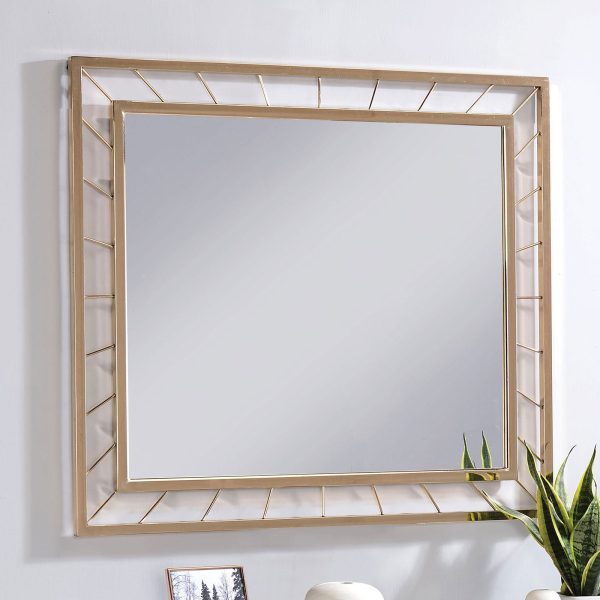 Sherbrooke Gold Mirror For Cheap