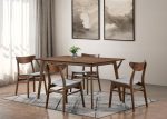 Skien Walnut Dining Table Supply