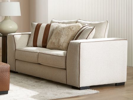 Ulvery Beige Brown Loveseat Online