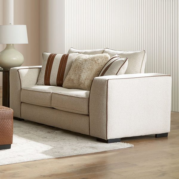 Ulvery Beige Brown Loveseat Online