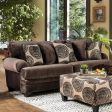 Bonaventura Brown Sofa Hot on Sale