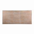 Orbetello Distressed Natural Dining Table Cheap