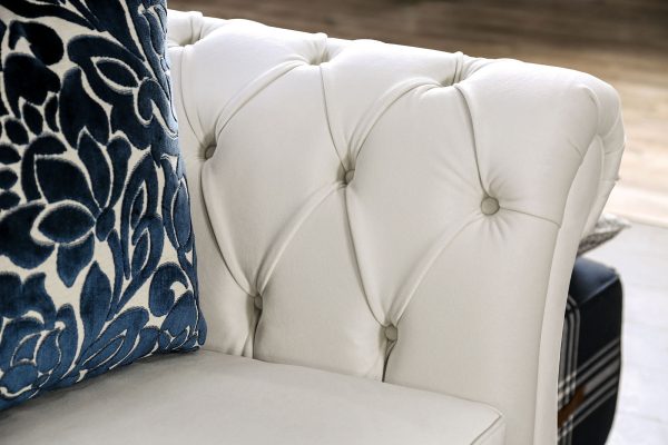 Antoinette White Sofa Supply