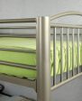 Lovia Metallic Gold Twin Twin Bunk Bed For Cheap