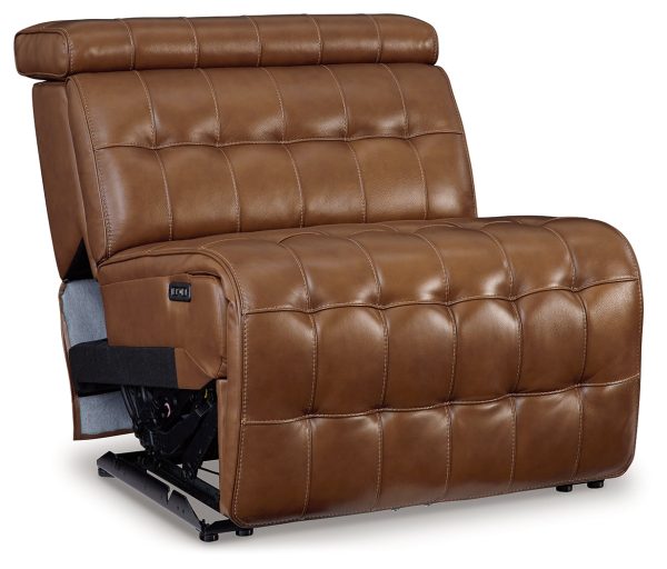 Temmpton Chocolate Power Armless Recliner Supply