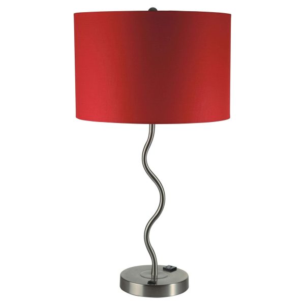 Sprig Red Table Lamp Fashion