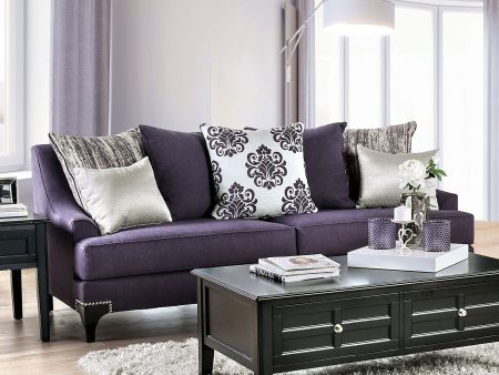 Sisseton Purple Sofa For Sale