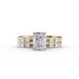 The Jennifer Set With A 2 Carat Radiant Moissanite Online