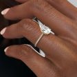 The Pave Madison Set With A 2.5 Carat Pear Moissanite Hot on Sale