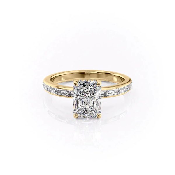 The Jennifer Set With A 2 Carat Radiant Moissanite Online